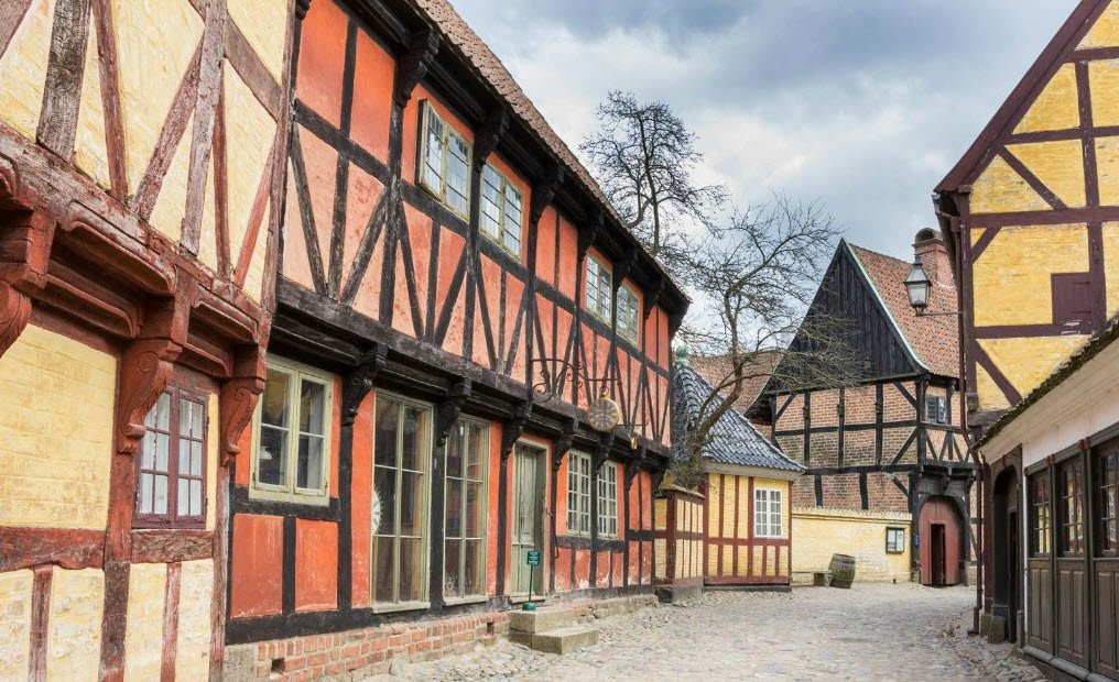 Den Gamle By (The Old Town), Aarhus, Central Jutland, Denmark